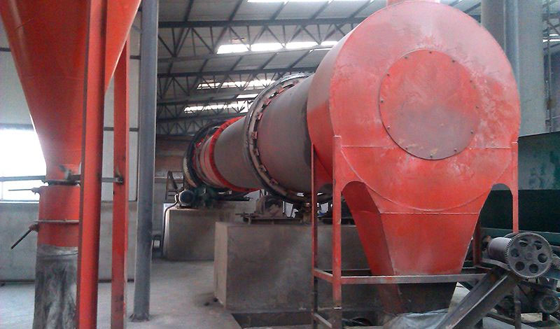 Installation and trial run of sawdust dryer