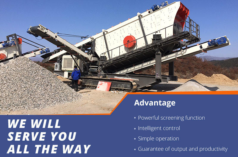advantages of mobile screening plant