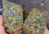 high-grade gold ore