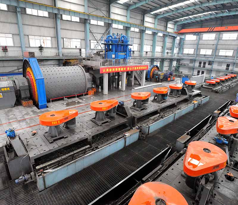 zinc & lead ore beneficiation plant