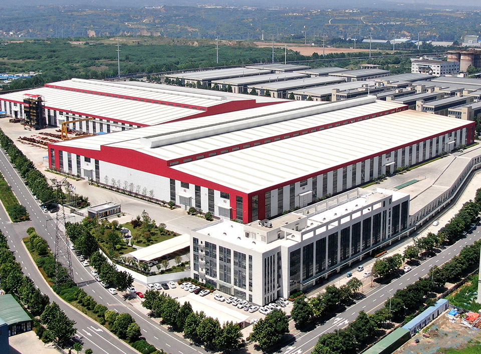 Aerial view of Fote factory