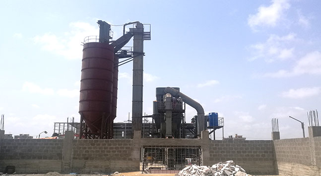 13 TPH Dolomite Grinding Plant in Pakistan