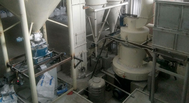 8-16 TPH Kaolin Grinding Plant in America