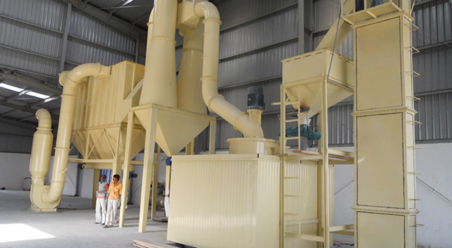5 TPH Calcite Grinding Plant in Mexico
