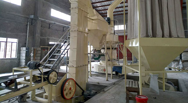 10 TPH Talc Grinding Plant in North America