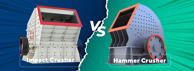 Impact Crusher Vs. Hammer Crusher:  8 Key Differences