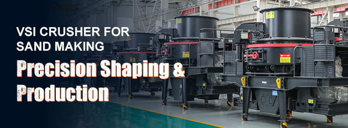 VSI Crusher for Sand Making: Precision Shaping & Production