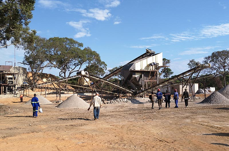 sandstone production line