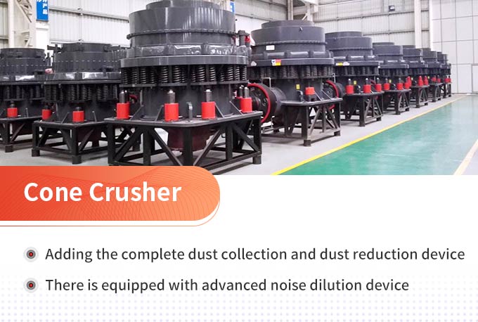 Granite cone crusher