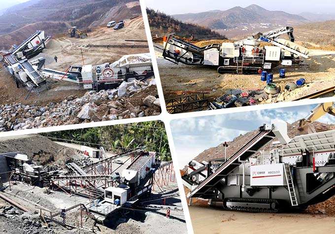 Mobile crushing and screening equipment