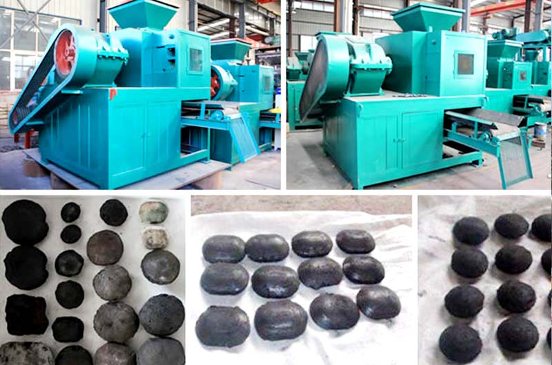 Different briquetting performance of briquette machine