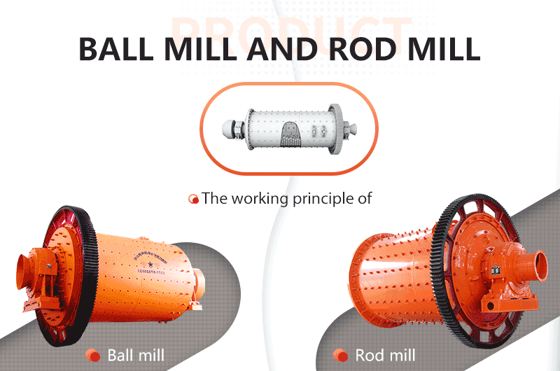 Ball mill and rod mill