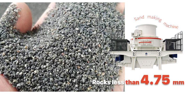 Artificial sand