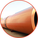 Drum body of river sand dryer