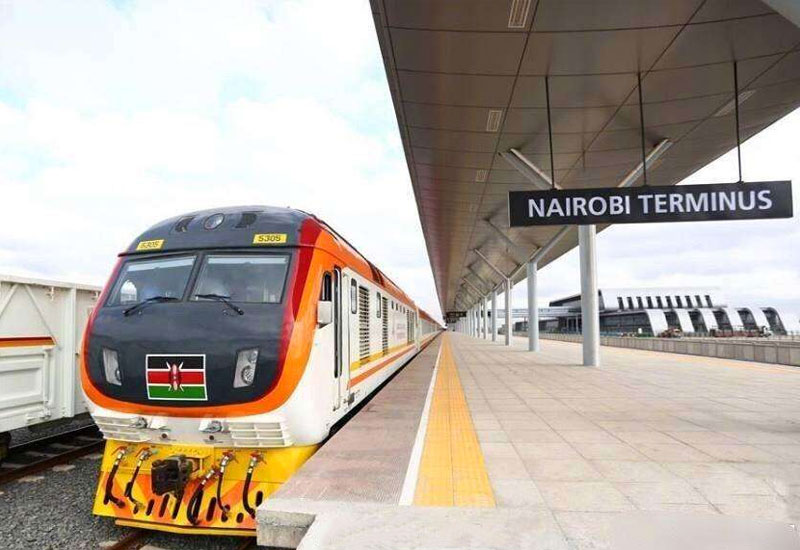 Construcción de ferrocarriles en Kenia