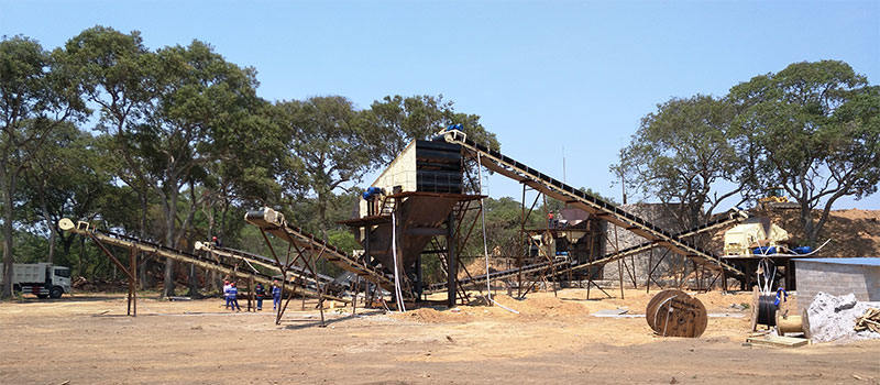 circular vibrating screen in Indonesia site