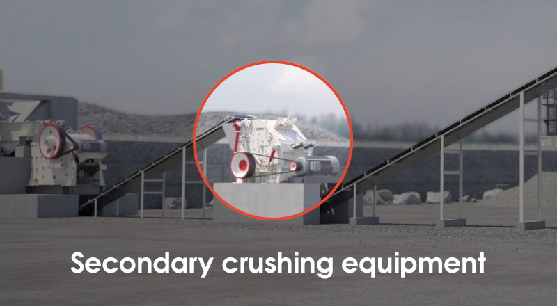 Secondary crushing equipment