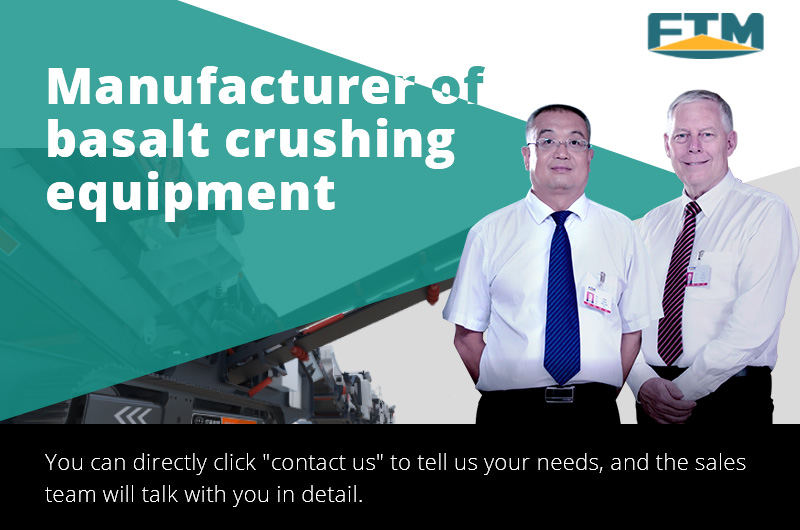 Fote a basalt crushing equipment manufacturer