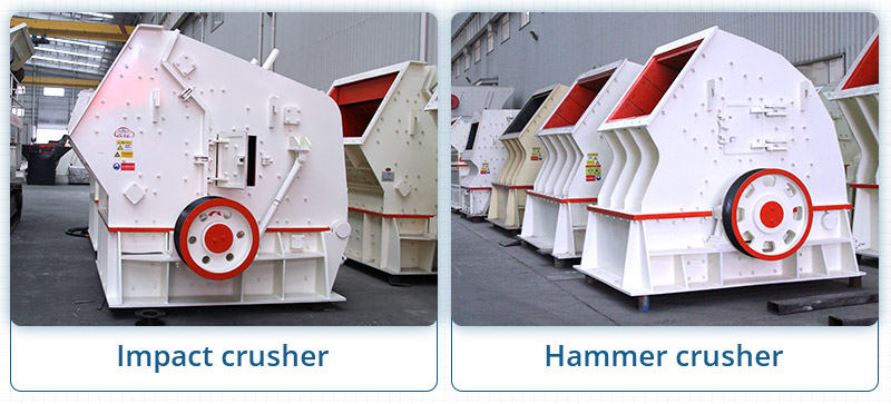 Impact crusher vs hammer crusher