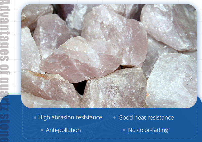 The characteristics of quartz stone