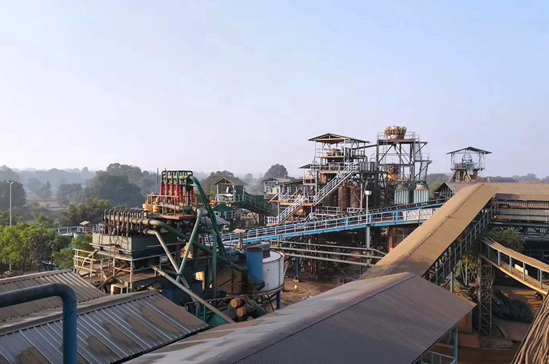 125 TPH feldspar flotation process in India