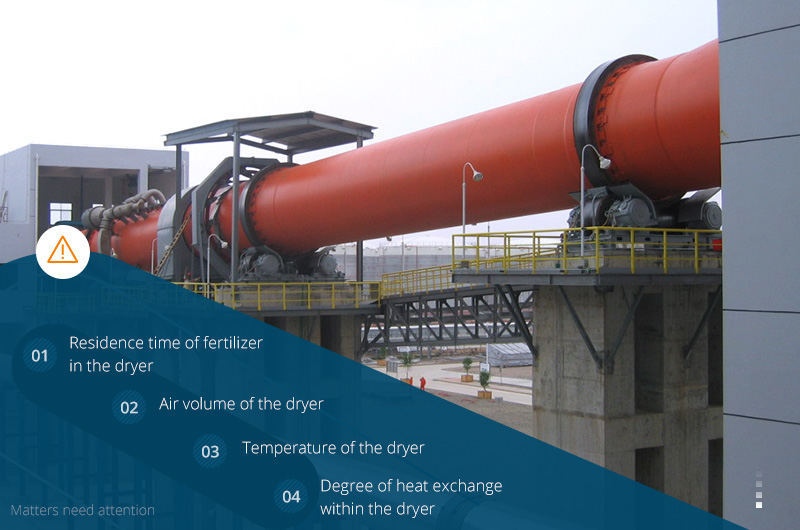 Problems should be paid attention to in the process of drying fertilizer