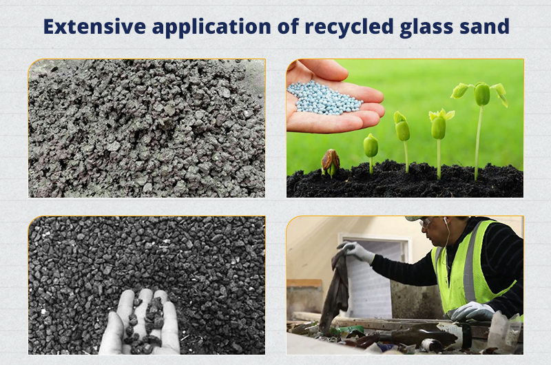 How to Make Recycled Glass Sand and Bottles by Glass Recycling? Fote Machinery