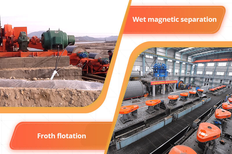 maganetic separation and froth flotation of Philippines nickel ore