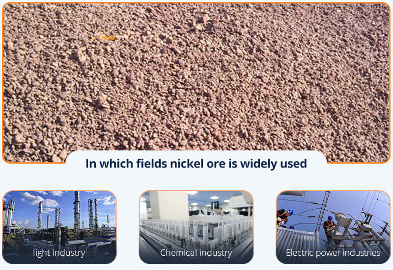 wide range of applications of nickel ore