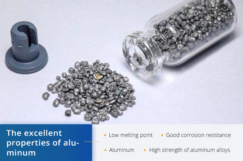 Excellent properties of aluminum