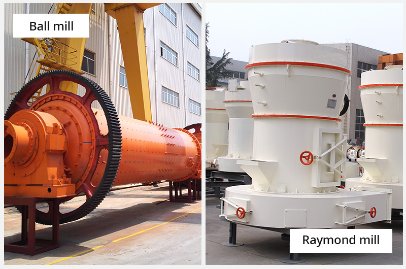 ball mill and raymond mill