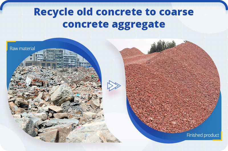 how to make coarse concrete aggregate from waste concrete blocks