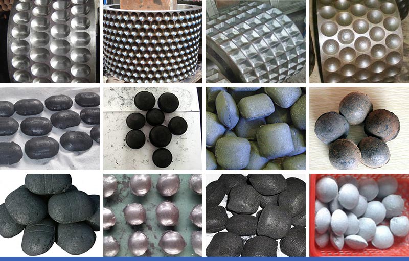 Various shapes of Briquettes 