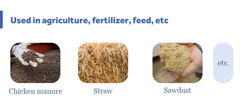 Uses of rotary drum drys in agriculture