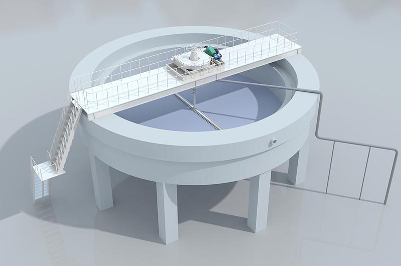 Fote high efficiency concentrator,new dewatering equipment