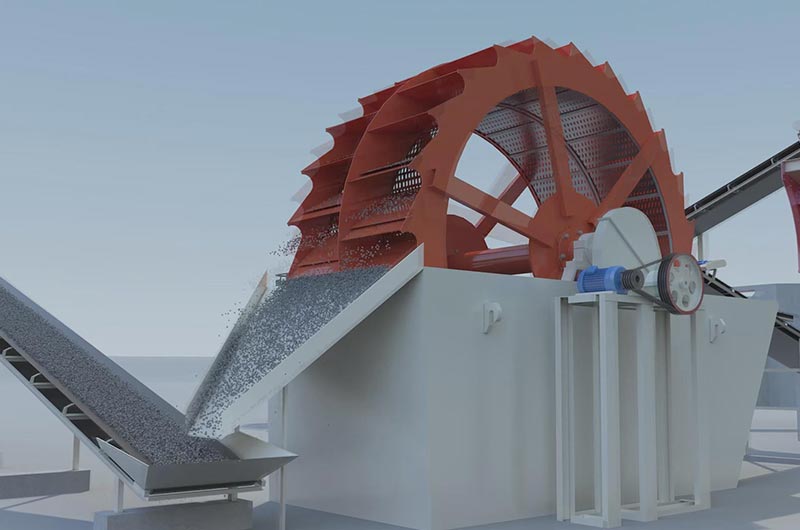 Sand washing and recycling