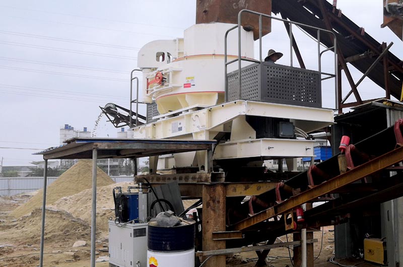 Limestone sand manufacturing line