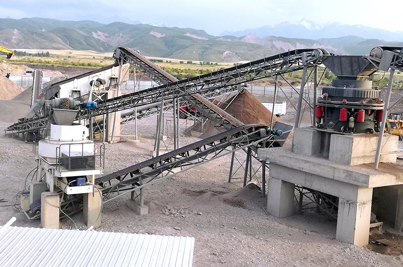 Granite sand manufacturing line