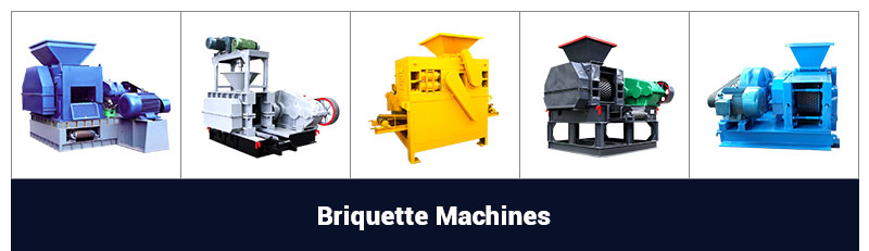 types of briquetting machines