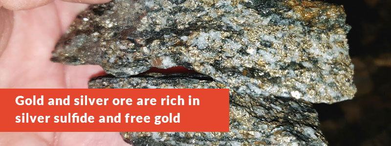 silver gold ore