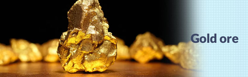 Gold ore