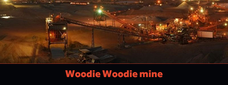 Woodie Woodie mine in Australia is recognized as the best manganese ore in the world.