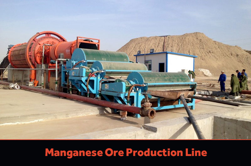 Case of manganese ore processing
