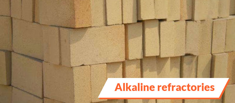 Dolomite rock is used for making alkaline refractories