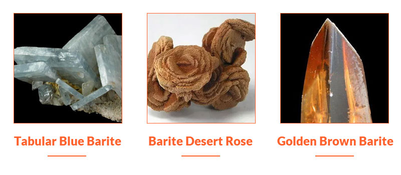 forms of barite