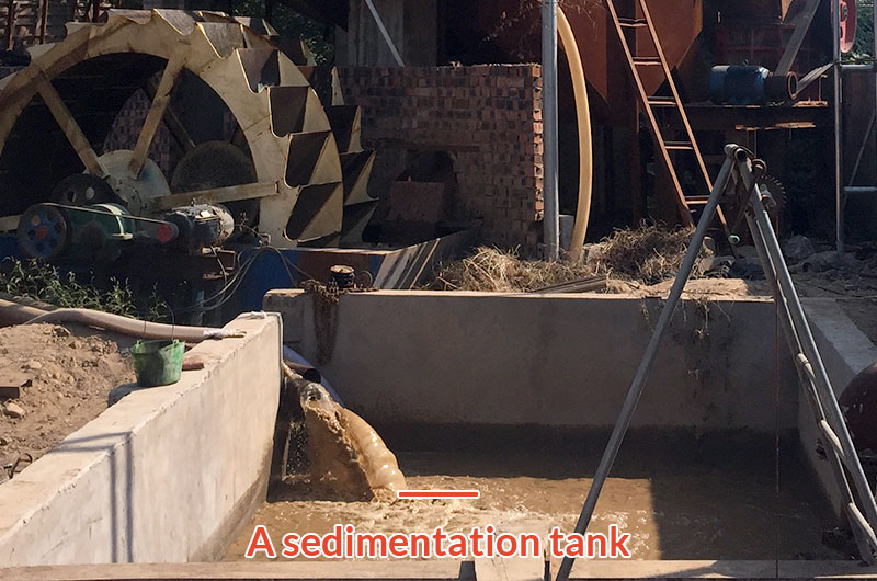 A sedimentation tank