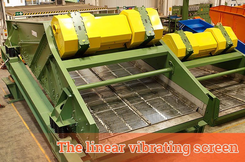 linear vibrating screen