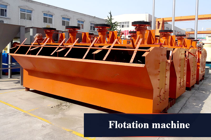 Flotation machine for bauxite flotation