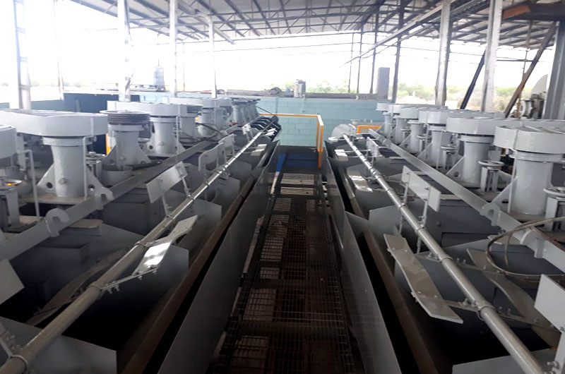 Africa 100TPD fluorite ore processing plant