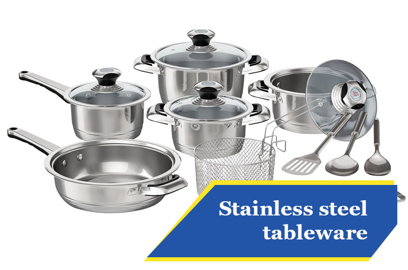 stainless steel tableware image